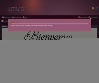 Tutoriels-Info.com(Portail) Screenshot