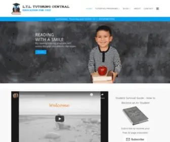 Tutoringcentral.com(Tutoring Central Guelph Ontario) Screenshot