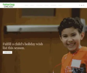 Tutoringchicago.org(Tutoring Chicago) Screenshot