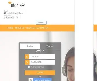 Tutorjet.co(Join new era of online study call us) Screenshot