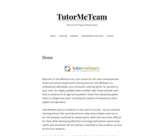 Tutormeteam.com(Tutor Me Team) Screenshot