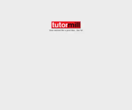 Tutormill.com(Ag视讯入口（中国）网站) Screenshot