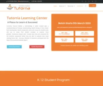 Tutorria.com(Customer service) Screenshot