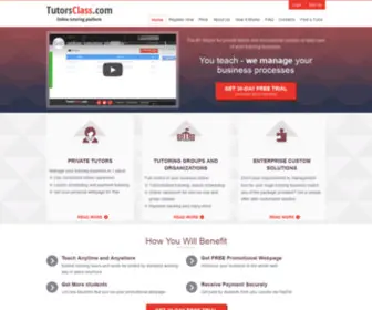 Tutorsclass.com(Tutorsclass) Screenshot