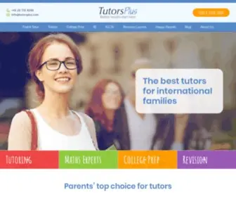 Tutorsplus.com(Top Rated tutors) Screenshot