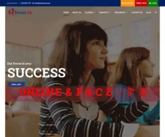 Tutorssa.com.au(Tutors SA) Screenshot