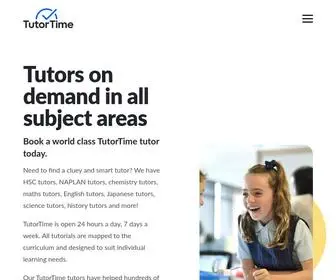 Tutortimetutors.com(TutorTime) Screenshot
