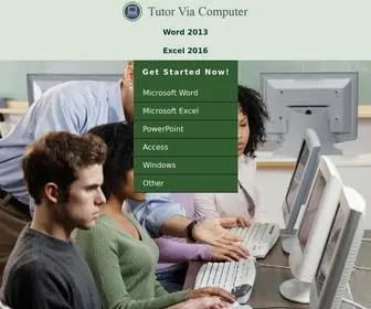 Tutorviacomputer.com(Tutor Via Computer) Screenshot
