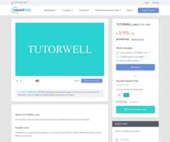 Tutorwell.com(TutorWell) Screenshot