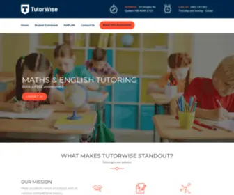 Tutorwise.com.au(WordPress) Screenshot