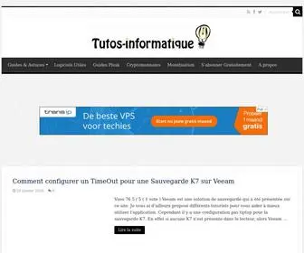 Tutos-Informatique.com(Guides et Astuces d'un Administrateur Système Windows) Screenshot