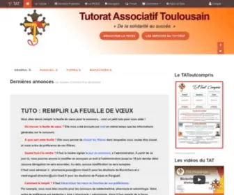 Tutoweb.org(Tutorat Associatif Toulousain) Screenshot