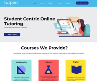 Tutpen.com(One-on-one Tutoring Online) Screenshot