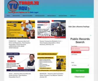 Tutrabajoaqui.com(Tu Trabajo Aquí) Screenshot