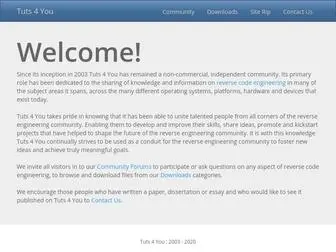 Tuts4You.org(RCE) Screenshot