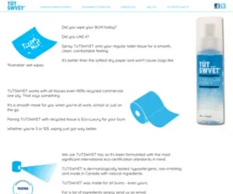 TutswVet.com(Toilet paper spray) Screenshot