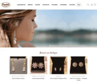 Tuttibijoux.com.br(Tutti Bijoux Loja Virutal) Screenshot