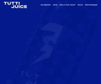 Tuttijuice.hu(Tutti Juice) Screenshot