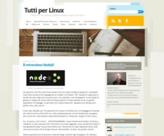 Tuttiperlinux.blog(Tutti per Linux) Screenshot