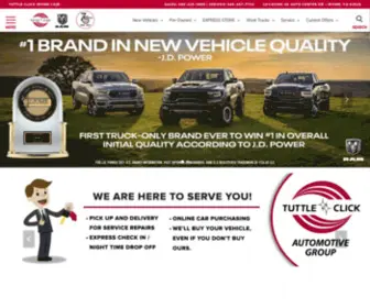 Tuttleclickjeep.com(Tuttle-Click Chrysler Jeep Dodge Ram Irvine) Screenshot