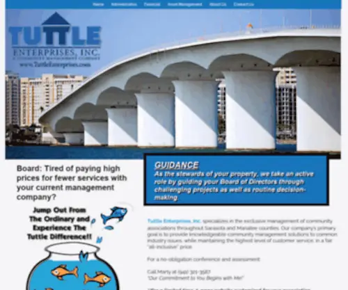 Tuttleenterprises.com(Tuttle Enterprises) Screenshot