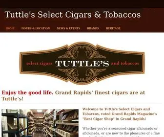 Tuttlescigars.com(Tuttle's Select Cigars & Tobaccos) Screenshot