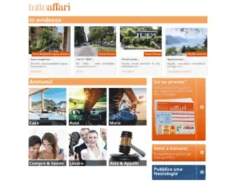 Tuttoaffari.com(Annunci gratuiti auto usate) Screenshot