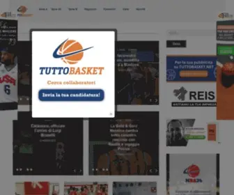 Tuttobasket.net(Scopri ora tutte le news e gli aggiornamenti del basket maschile e femminile) Screenshot