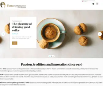 Tuttoespresso.ch(Tuttoespresso vendita caffé) Screenshot