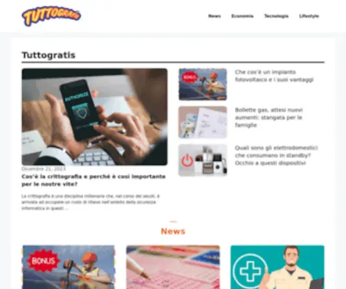 Tuttogratis.it(Tuttogratis è nuovo) Screenshot