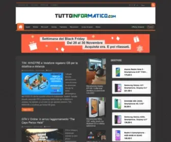 Tuttoinformatico.com(Tuttoinformatico-Blog italiano dedicato alla Tecnologia) Screenshot