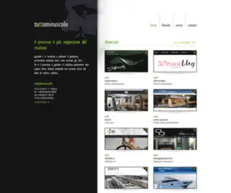 Tuttominuscolo.it(Tuttominuscolo web agency) Screenshot