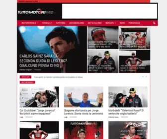 Tuttomotoriweb.com(Il sito di Auto e Moto con news aggiorante) Screenshot