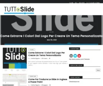 Tuttoslide.com(Power poin public speaking) Screenshot