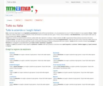 Tuttosuitalia.com(Tutto su Italia) Screenshot