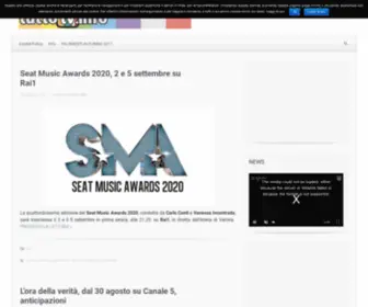 Tuttotv.info(Tutte le info sulla tv) Screenshot