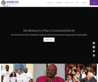 Tutufoundationusa.org(Desmond Tutu Foundation USA) Screenshot