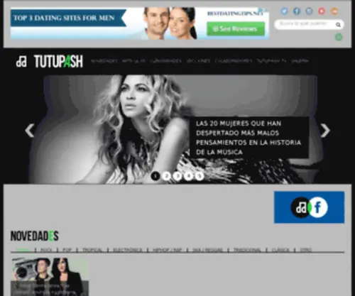 Tutupash.com(Hablamos de música) Screenshot
