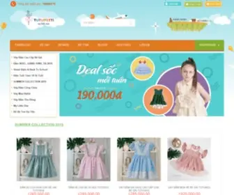 Tutupetti.com(Thời Trang Quần Áo Váy Đầm Trẻ Em Cao Cấp) Screenshot