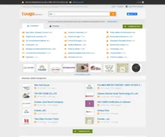 Tuugo.com.vn(Free company and business search engine) Screenshot