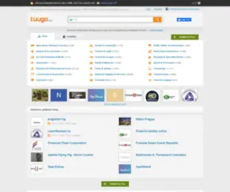 Tuugo.cz(Free company and business search engine) Screenshot