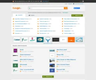 Tuugo.it(Motore gratuito di ricerca aziendale) Screenshot