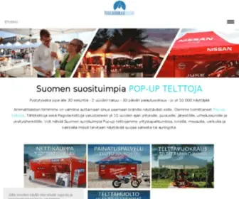 Tuulihaukkateltat.com(Teltta) Screenshot
