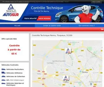 Tuv-Reims.com(►) Screenshot