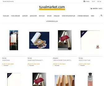 Tuvalmarket.com(Tuval bezi fiyatları) Screenshot