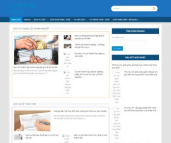 Tuvanluatvaketoan.com(Tư Vấn Luật Và Kế Toán) Screenshot