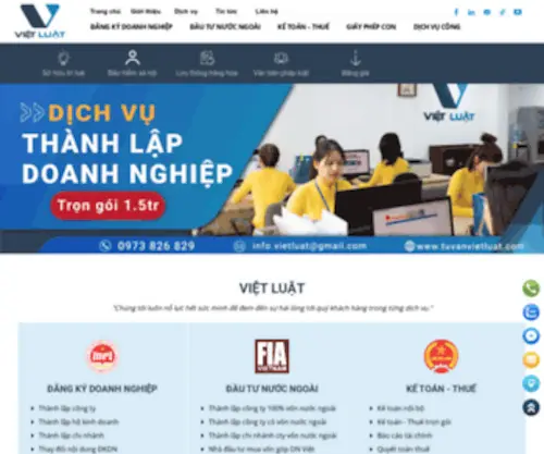 Tuvanvietluat.com.vn(Việt Luật) Screenshot