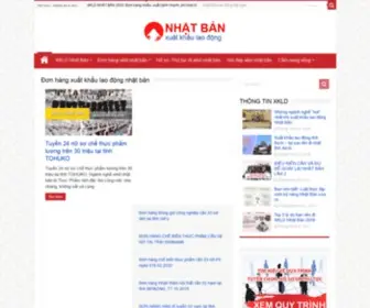 Tuvanxuatkhaulaodongnhatban.com(XKLD NHẬT BẢN 2020) Screenshot