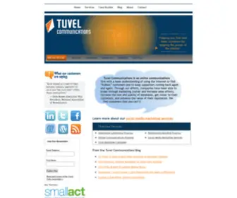 Tuvel.com(Tuvel Communications) Screenshot