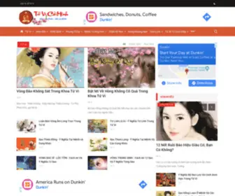 Tuvicaimenh.com(Tử) Screenshot